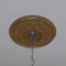 Ekena Millwork Baltimore PVC Medallion (Canopies up to 7 3/4"), 19"OD x 3 1/2"ID x 1"P, Metallic Vintage Gold CMP19BADVG - alternate 6